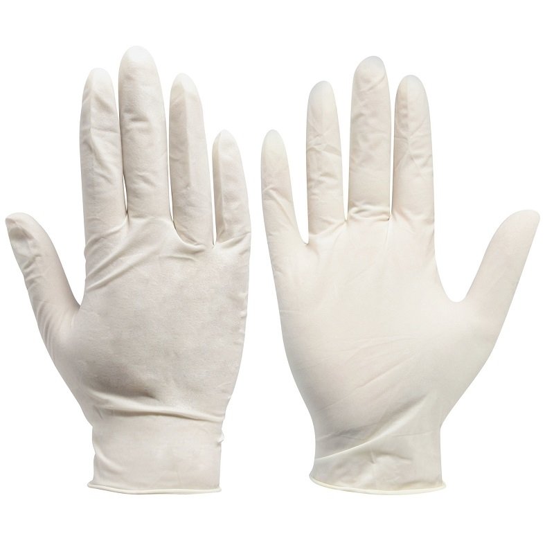 [AZT25818] GANT LATEX ( PAQUET DE 100 PAIRES) T 7-8 DELTA PLUS