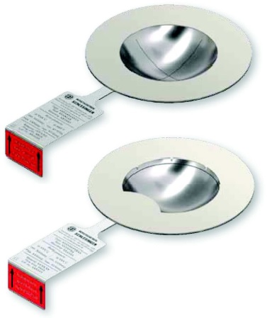 [11396] DISQUE DE RUPTURE ( DISQUE DE SECURITE) INOX 316L A DÔME INVERSE - TYPE YC