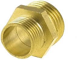 [AZT36394-DN 40] MAMELON HEXAGONALE LAITON - M/M (DN 40)