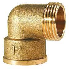 [C M-F L-40] COUDE M-F LAITON 1/4" (DN40)