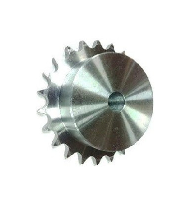 [16B1Z08] PIGNONS SIMPLE AVEC MOYEUX ISO 16B1 - 1” x 17.02 mm - PAS 25.4 x 17.2mm A ALÉSER (08 dents)