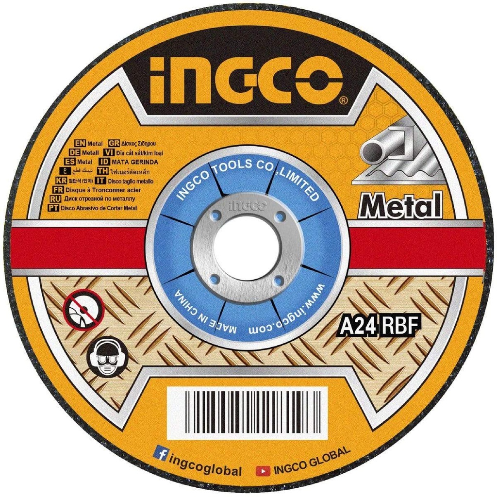 [DISC1-115] DISQUE A COUPER ACIER - INGCO (115x3x22.2)