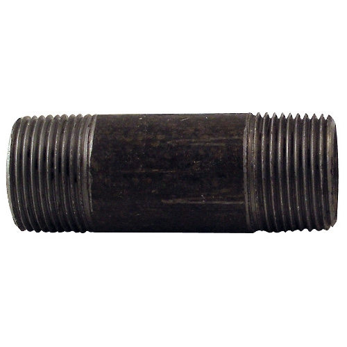 [MCAS100-25] MAMELON CYLINDRIQUE STANDARD ACIER NOIR L100 (1")