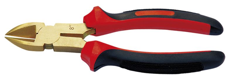 [12801-200] PINCE COUPANTE DIAGONALE ANTI-ETINCELLE Al-Br (200 mm)