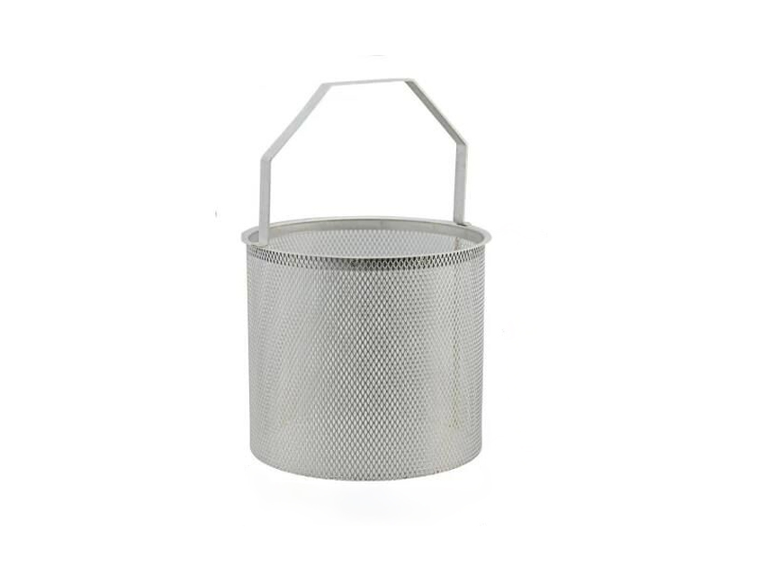 [PF30308-25] PANIER DE FILTRE INOX 316 - MAILLE 0.8mm ( 800 µ) - Diamètre extérieur : 124 mm - Hauteur : 160 mm (1")
