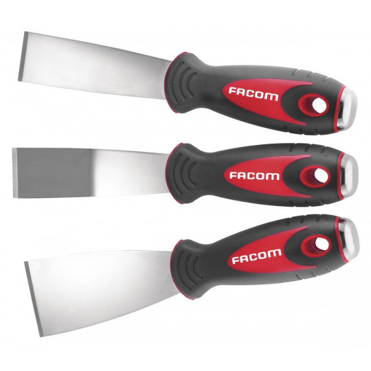 [235.J1PB] JEU DE 3 GRATTOIRS EN INOX FACOM | 235.J1PB
