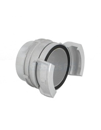 DEMI-RACCORD SYMETRIQUE A VERROU - ALUMINIUM - FILETAGE MALE PAS GAZ