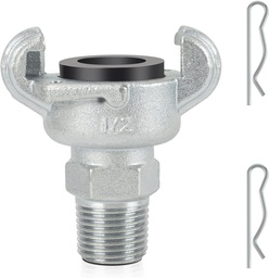RACCORD COUPLEUR - TYPE CHOCAGO - INOX 316 - SORTIE MALE ( FILETE)