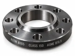BRIDE SLIP-ON À SOUDER – ACIER CARBONE FORGÉ ASTM A105 – CLASS 150 – RF – ASME B16.5