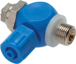RÉGULATEUR DE DÉBIT UNIDIRECTIONNEL G 1/4"-8 x 6mm