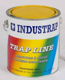 [TRAPLINE-4] PEINTURE A HUILE JAUNE (POT DE 4KG)