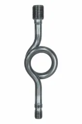 SIPHON POUR MANOMÈTRE TYPE QUEUE DE COCHON – M/F – ACIER - DN15 ( 1/2")
