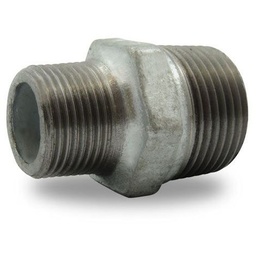 MAMELON HEXA. REDUIT GALVA MALE/MALE