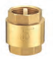 CLAPET AXIAL LAITON FEMELLE BSP &quot;TOUTES POSITIONS&quot;