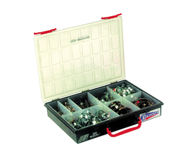 [ANS005-200] COFFRET DE 210 COLLIERS DE SERRAGE ACIER ZINGUE
