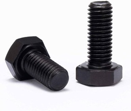 [BANM20-100] BOULON ACIER NOIR TH CLASSE 10.9 DIN 933 FILETAGE TOTAL DIAM 20X100