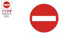 AUTOCOLLANT ET PANNEAU DE SIGNALISATION