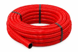 GAINE TPC ANNELÉE EN POLYOLÉFINE – INTÉRIEUR LISSE – NF EN 61386-24