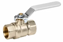 ROBINET À BOISSEAU SPHÉRIQUE LAITON NICKELÉ DÉGRAISSÉ OXYGÈNE – PASSAGE INTÉGRAL – F/F BSP