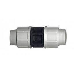 MANCHON DE REPARATION PP A COMPRESSION POUR TUBE PEHD PN16