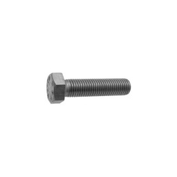 BOULON ACIER ZINGUE - DIN 933 - FILETAGE TOTAL - CLASSE 8.8 DIAM M10