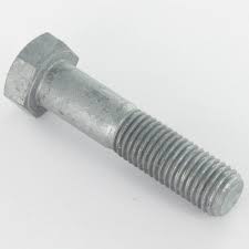 BOULON ACIER ZINGUE TH - DIN 931 - FILETAGE PARTIEL - CLASSE 8.8 - M 18X200